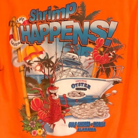 Gildan Other - Men’s Oyster House Gulf Shores Graphic T